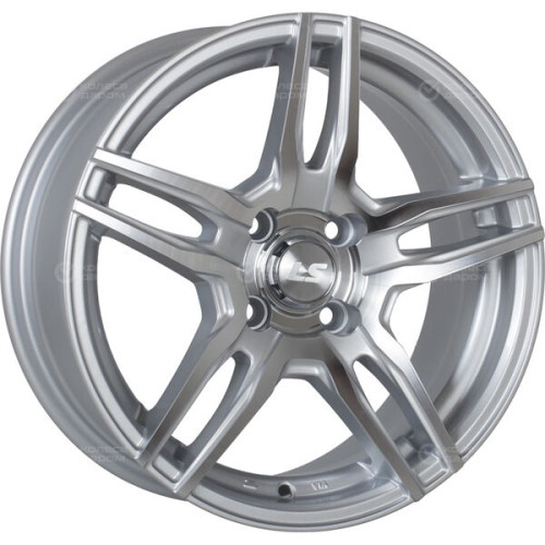 Колесный диск LS LS 569 6.5xR15 4x114.3 ET40 DIA73.1 серебристый полированный