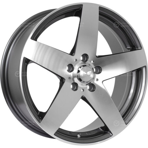 Колесный диск LS LS 806 7xR17 5x108 ET40 DIA73.1 насыщенный темно-серый полностью полированный