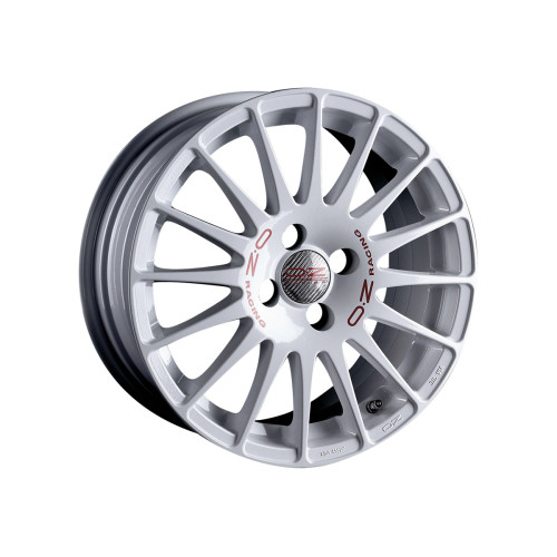 Легковой диск OZ SUPERTURISMO WRC 7x17 5x114,3 ET45 75 WHITE RED LETTERING