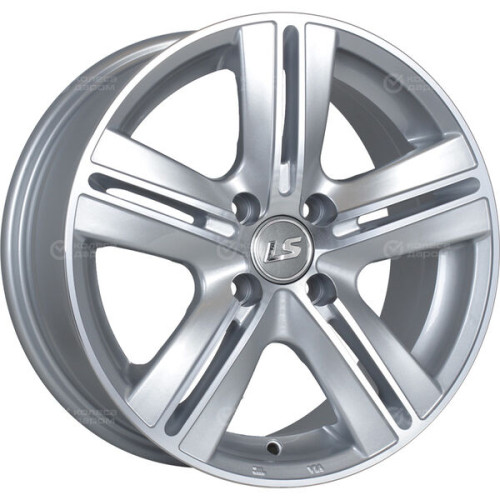 Колесный диск LS LS 320 6.5xR15 4x100 ET40 DIA73.1 серебристый полированный