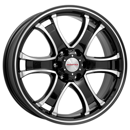 Легковой диск КиК Балеар 7,5x18 6x139,7 ET38 100,1 Алмаз черный