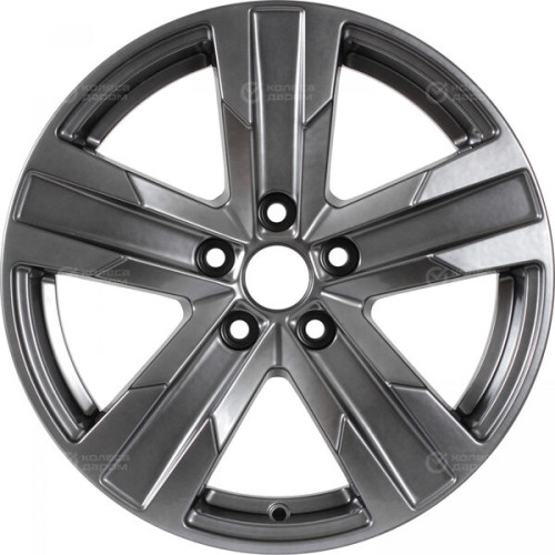 Колесный диск КиК Висмут 7xR16 5x105 ET38 DIA56.6 темно-серебристый