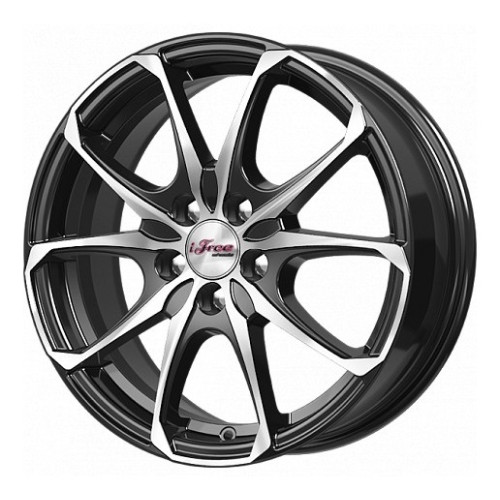 Легковой диск iFree Такеши 6x16 5x100 ET35 67,1 Блэк Джек
