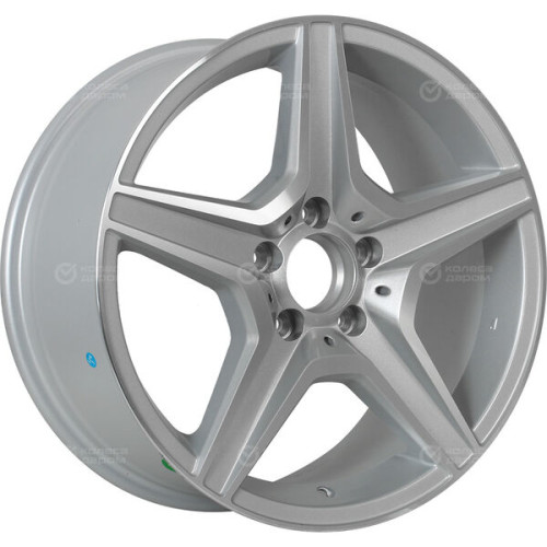 Колесный диск Replay MR75 8xR18 5x112 ET43 DIA66.6 серебристый полированный