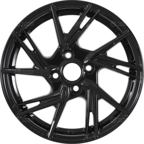 Колесный диск WUP Up115 6.5xR15 4x100 ET35 DIA67.1 черный глянцевый