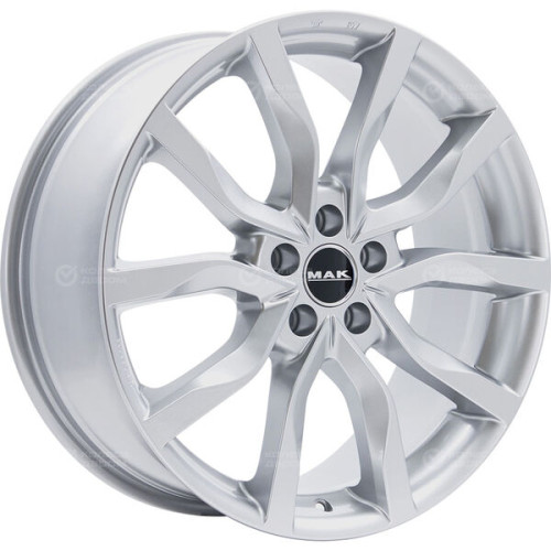 Колесный диск MAK KOLN 8xR19 5x112 ET28 DIA66.5 серебристый
