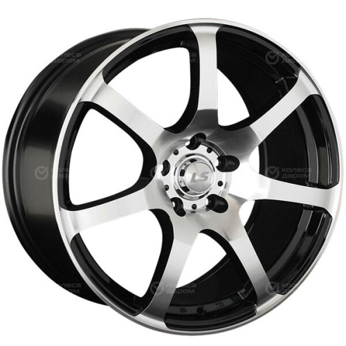 Колесный диск LS LS 789 7.5xR17 5x114.3 ET40 DIA73.1 черный полностью полированный