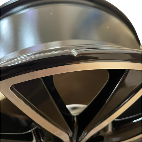 Легковой диск КиК КС867 7x17 5x114,3 ET40 66,1 Алмаз черный (уценка: замятие обода 2 шт.)