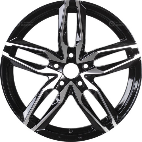 Колесный диск Replay MR196 8xR18 5x112 ET38 DIA66.6 черный полностью полированный