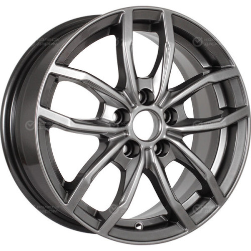 Колесный диск КиК Фрост 6.5xR15 5x108 ET50 DIA63.35 (уценка) темно-серебристый