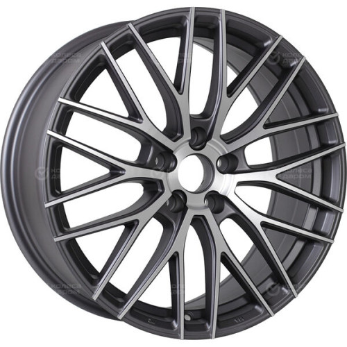 Колесный диск Replay A122 8xR18 5x112 ET39 DIA66.6 темно-серый матовый ,частично полированный