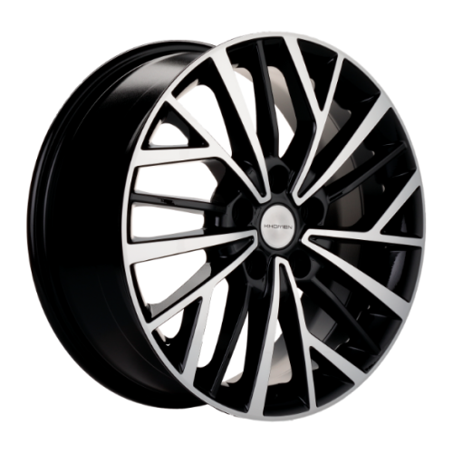 Легковой диск Khomen Wheels KHW1717 7x17 5x108 ET50 63,35 Black-FP