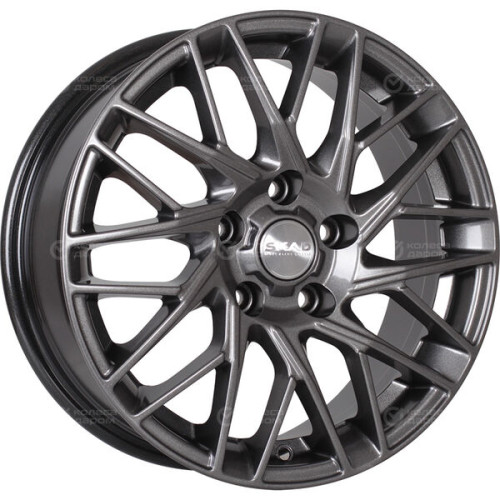 Колесный диск СКАД Сиена 6.5xR16 5x114.3 ET45 DIA60.1 темно-серый цвет с перламутровыми оттенками