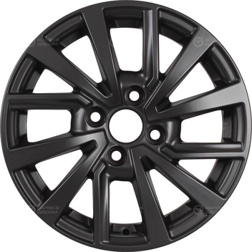 Колесный диск KDW KD1430 5.5xR14 4x100 ET40 DIA60.1 черный матовый
