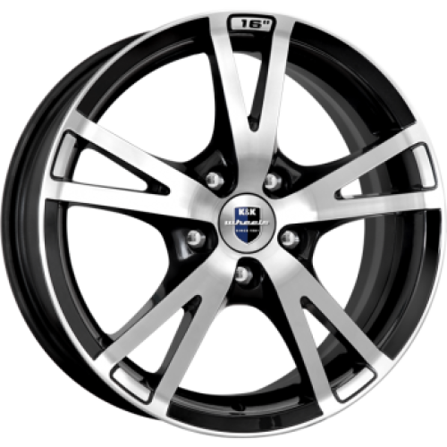 Легковой диск КиК Вольт 6,5x16 5x114,3 ET45 60,1 Алмаз черный