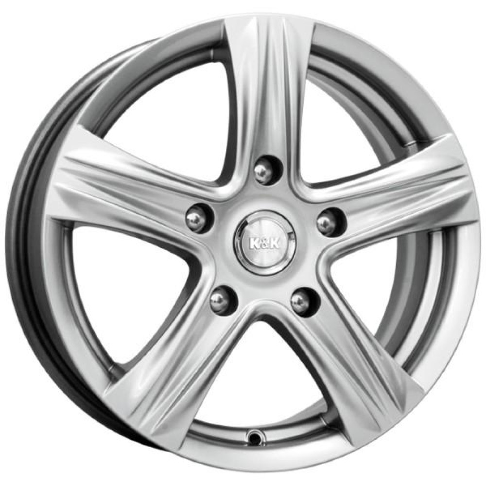 Легковой диск КиК Легион 7x17 5x112 ET54 57,1 Сильвер