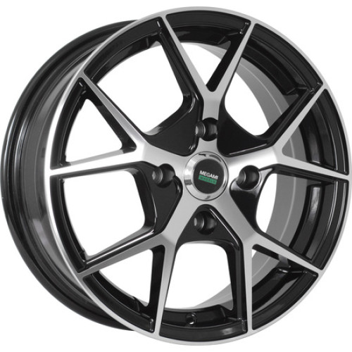 Легковой диск Megami MGM-18 6x15 4x100 ET37 60,1 BKF