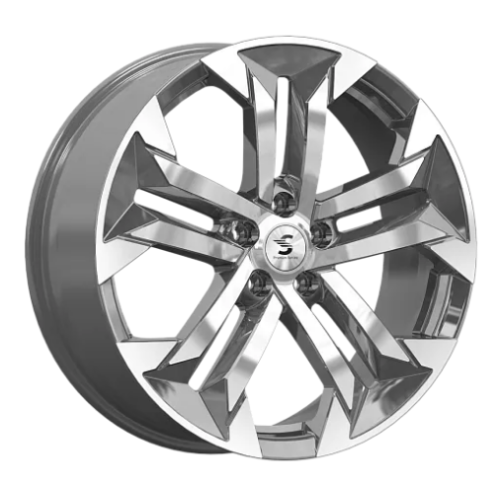 Легковой диск КиК Premium КР015 7,5x19 5x114,3 ET40 66,6 Diamond gloss graphite