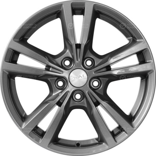 Колесный диск СКАД Мельбурн 7xR17 5x108 ET50 DIA63.35 темно-серый цвет с перламутровыми оттенками