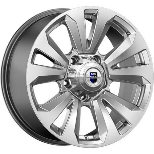 Легковой диск КиК Ла-Пас 8x18 5x139,7 ET 108,5 Дарк платинум