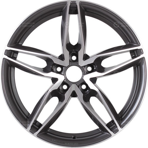 Колесный диск Replay MR196 8xR18 5x112 ET43 DIA66.6 насыщенный темно-серый полностью полированный