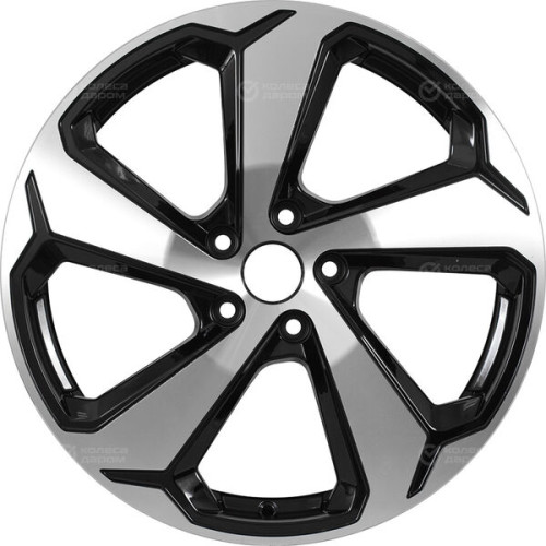 Колесный диск Replay JT10 7.5xR19 5x108 ET39 DIA60.1 черный полностью полированный