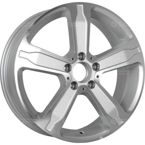 Колесный диск Replay SK124 7xR18 5x112 ET43 DIA57.1 серебристый, с полированной лицевой поверхностью