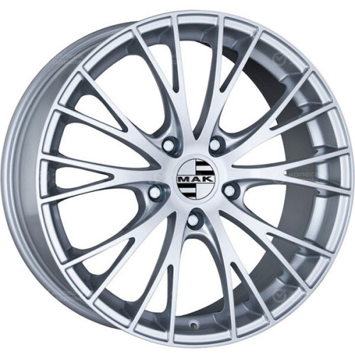Колесный диск MAK RENNEN 8xR19 5x112 ET50 DIA57.1 серебристый