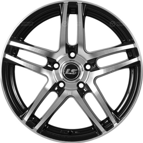Колесный диск LS LS 285 7xR17 5x114.3 ET45 DIA73.1 черный полностью полированный