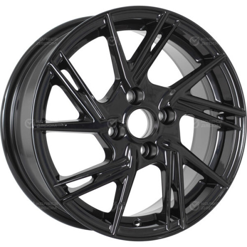 Колесный диск WUP Up115 6.5xR15 4x100 ET40 DIA60.1 черный глянцевый