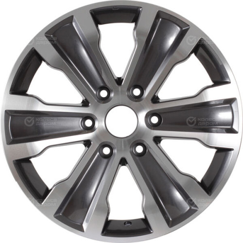 Колесный диск Replay HV17 8xR18 6x139.7 ET42 DIA75.1 насыщенный темно-серый полностью полированный