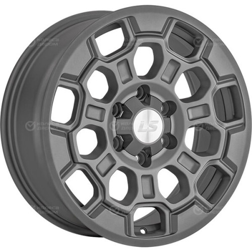 Колесный диск LS LS 1364 8xR18 6x139.7 ET36 DIA100.1 серый матовый