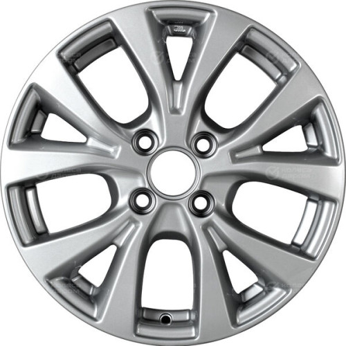Колесный диск Carwel Талто 161 6xR15 4x100 ET48 DIA54.1 серебристый металлик
