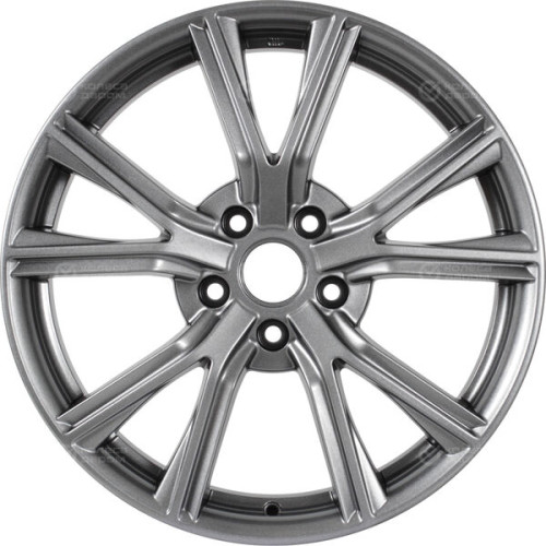 Колесный диск X-trike X122 7.5xR18 5x114.3 ET45 DIA67.1 темно-серебристый