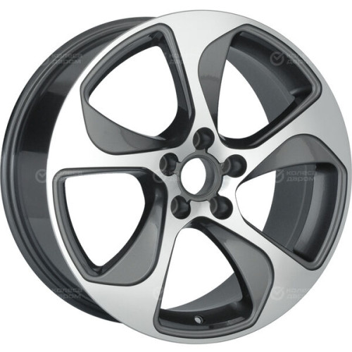 Колесный диск Replay VV186 8xR18 5x130 ET53 DIA71.6 насыщенный темно-серый полностью полированный