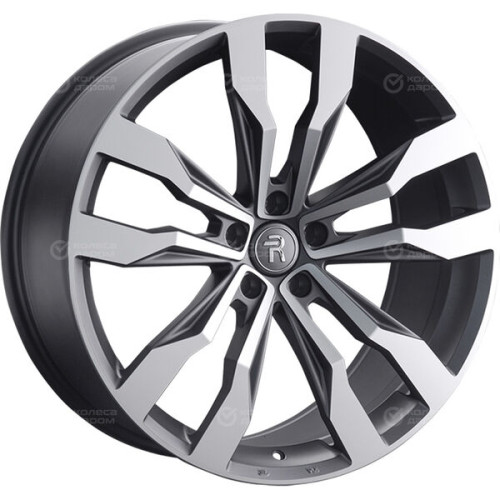 Колесный диск Replay B128 9.5xR21 5x112 ET36 DIA66.6 темно-серый матовый ,частично полированный