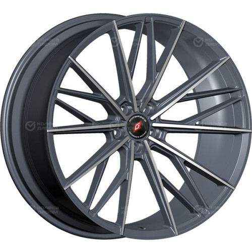 Колесный диск INFORGED IFG60 9.5xR21 5x114.3 ET35 DIA60.1 темно-серый с полированной лицевой частью