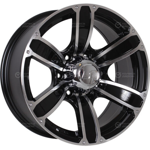 Колесный диск LS LS 766 8xR17 6x139.7 ET10 DIA107.1 черный полностью полированный