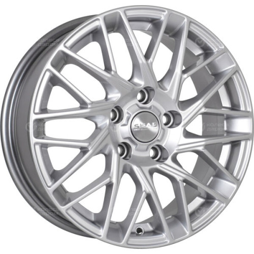 Колесный диск СКАД Сиена 6.5xR16 5x108 ET50 DIA63.35 серебристый