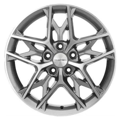 Легковой диск Khomen Wheels KHW1709 7x17 5x108 ET50 63,35 Black