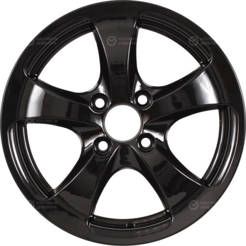 Колесный диск Tech Line 403 5.5xR14 4x98 ET32 DIA58.6 черный глянцевый