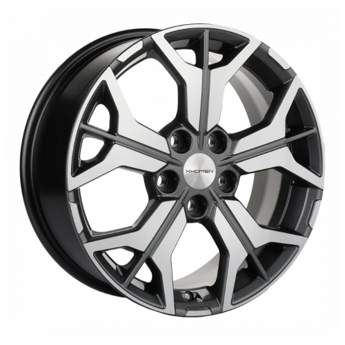 Легковой диск Khomen Wheels KHW1715 7x17 5x114,3 ET45 67,1 Gray-FP
