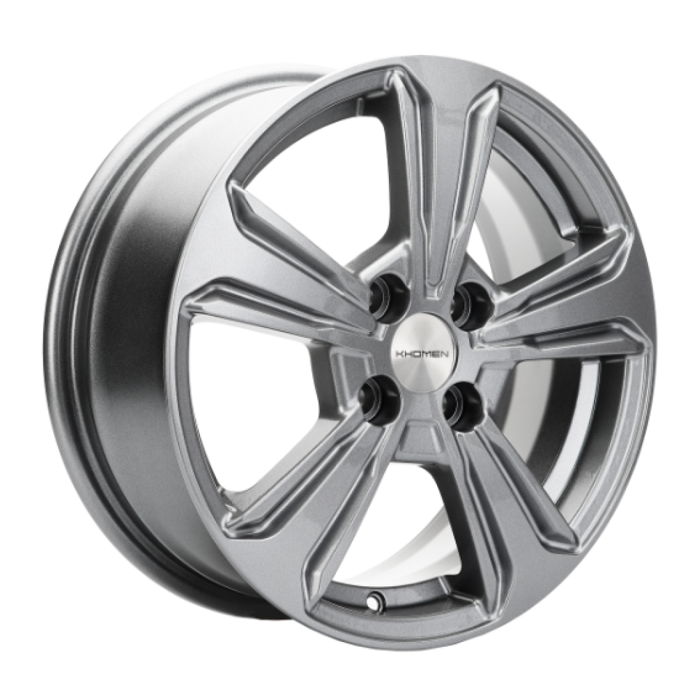 Легковой диск Khomen Wheels KHW1502 6x15 4x100 ET46 54,1 G-Silver-FP