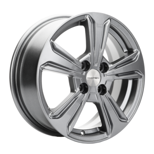 Легковой диск Khomen Wheels KHW1502 6x15 4x100 ET46 54,1 G-Silver-FP