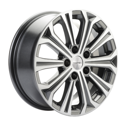 Легковой диск Khomen Wheels KHW1610 6,5x16 5x114,3 ET47 66,1 Gray-FP