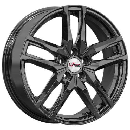 Легковой диск iFree Бомбей 6,5x18 5x108 ET33 60,1 BK (уценка: имеется дефект)