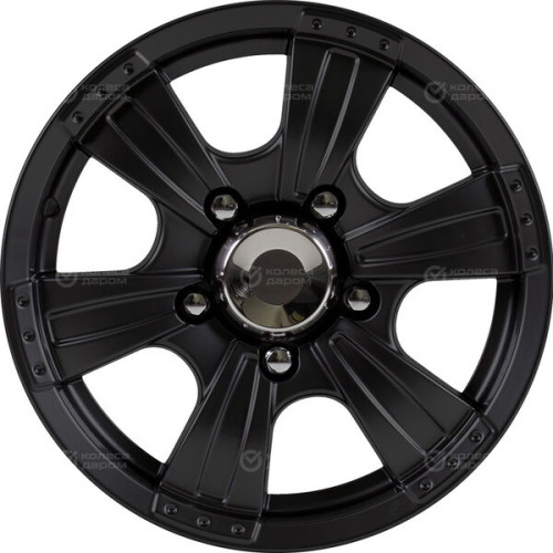 Колесный диск СКАД Рейнджер 7xR16 5x139.7 ET35 DIA109.7 черный матовый
