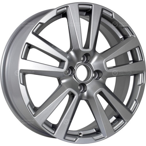 Колесный диск Carwel Берг 239 6.5xR17 4x100 ET43 DIA60.1 темно-серебристый