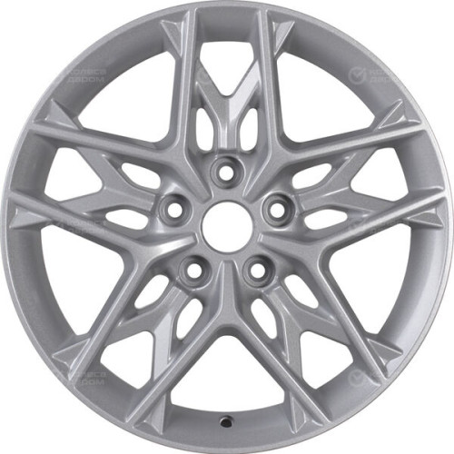 Колесный диск KHOMEN KHW1709 (ZV17_Hyundai Tucson IV/Kia Sportege V) 7xR17 5x114.3 ET43.5 DIA67.1 серебристый
