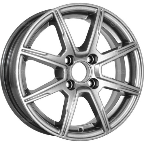 Колесный диск iFree Майами лайт 5.5xR14 4x100 ET40 DIA67.1 насыщенный тёмно-серебристый